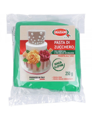 PASTA DI ZUCCHERO VERDE gr 250