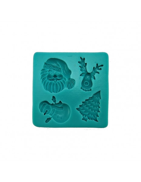 STAMPO IN SILICONE BABBO NATALE,...