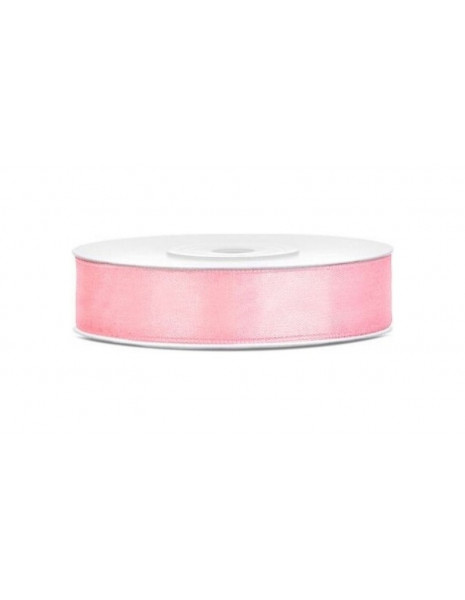 NASTRO DOPPIO RASO MT 25X12MM ROSA