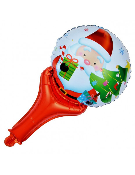 PALLONCINO MYLAR BABBO NATALE 20X11