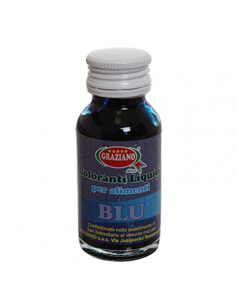 COLORANTE ALIMENTARE LIQUIDO BLU GR 35