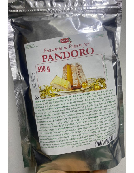 PREPARATO PANDORO 500GR