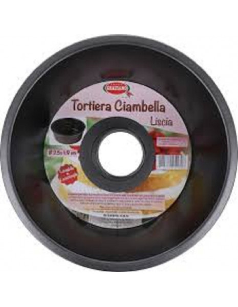 TORTIERA CIAMBELLA ANTIADERENTE CM 25XH9