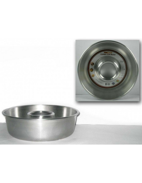 STAMPO CIAMBELLA IN ALLUMINIO cm 26x7h