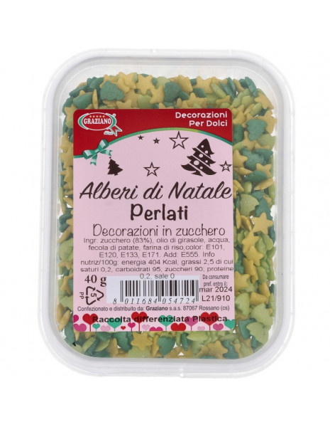 DECORAZIONI IN ZUCCHERO ALBERI NATALE...
