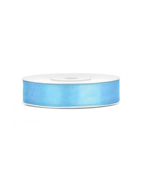 NASTRO DOPPIO RASO MT25X12MM CELESTE