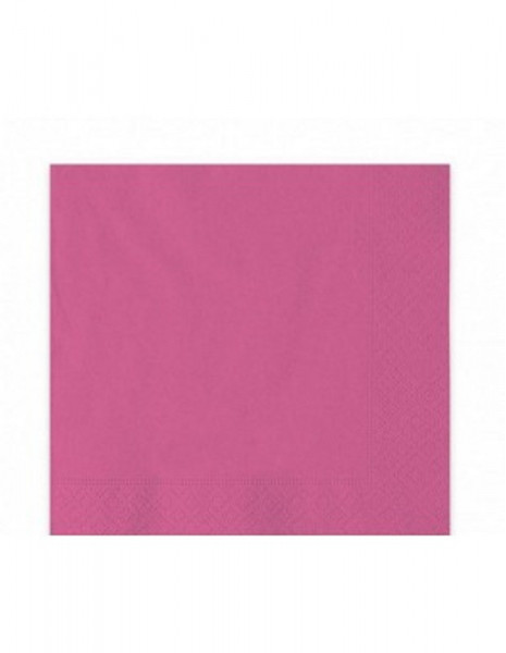 TOVAGLIOLI 25X25 2V/FUCSIA pz 50