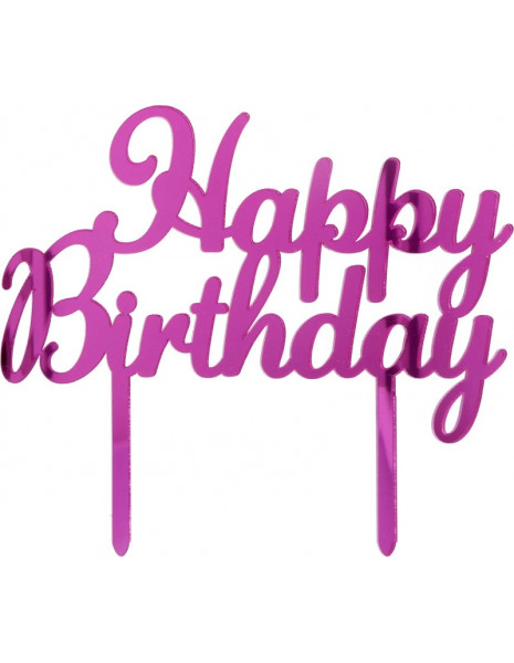 CAKE TOPPER HAPPY BIRTHDAY ROSA