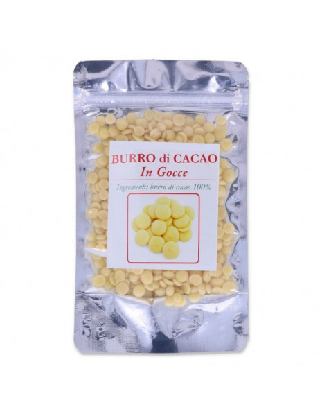 BURRO DI CACAO IN GOCCE GR 100GR