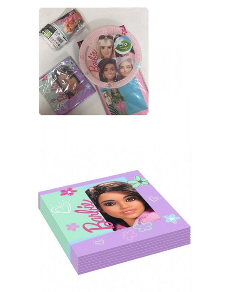 TOVAGLIOLO 33X33 BARBIE SWEET LIFE PZ 16