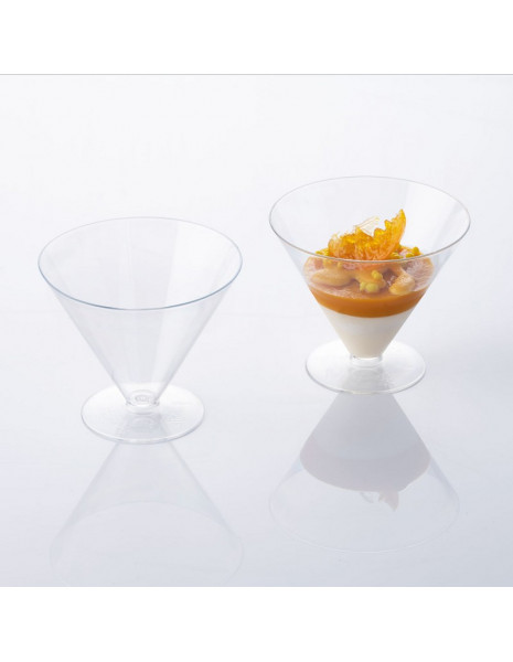 COPPETTA CONE TRASP 165 ML PACK 100 PZ