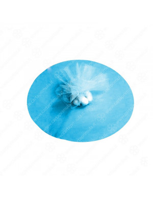 VELO - TULLE - 50pz - CELESTE