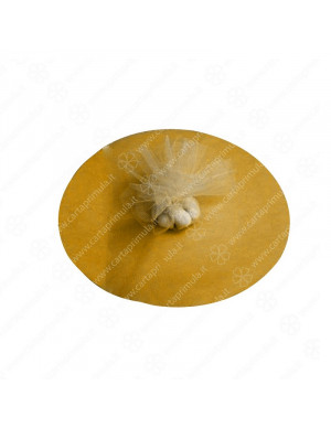 VELO - TULLE - 50pz - GIALLO