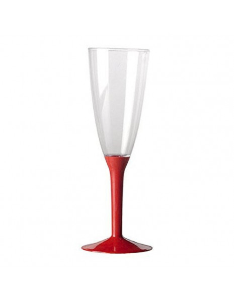 FLUTE+ GAMBO IN PS ROSSO cc.100 pz.20 