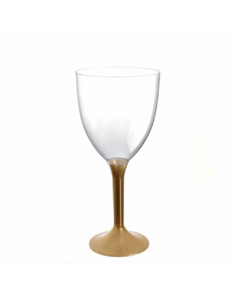 COPPA ACQUA/VINO + GAMBO ORO 100cc