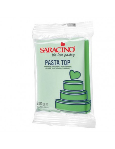 PASTA DI ZUCCHERO TOP VERDE gr 250