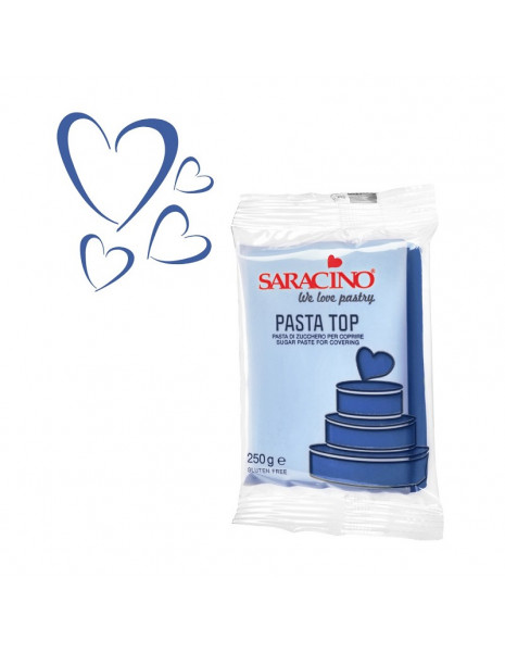 PASTA DI ZUCCHERO TOP BLU gr 250
