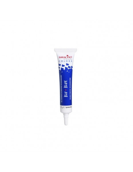 COLORANTE IN GEL SARACINO 20 gr - BLU