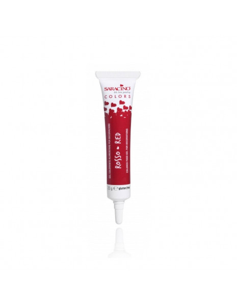 COLORANTE IN GEL SARACINO 20 gr -ROSSO