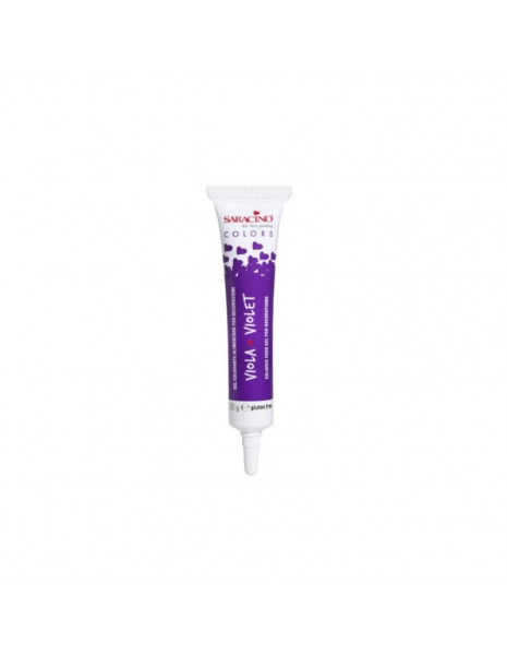 COLORANTE IN GEL SARACINO 20gr -VIOLA