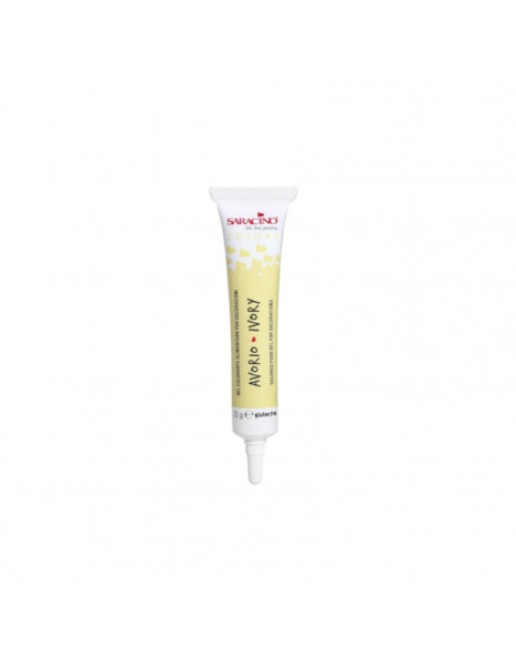 COLORANTE IN GEL SARACINO 20 gr - AVORIO