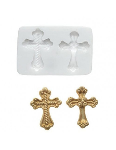 STAMPO IN SILICONE 2  CROCI