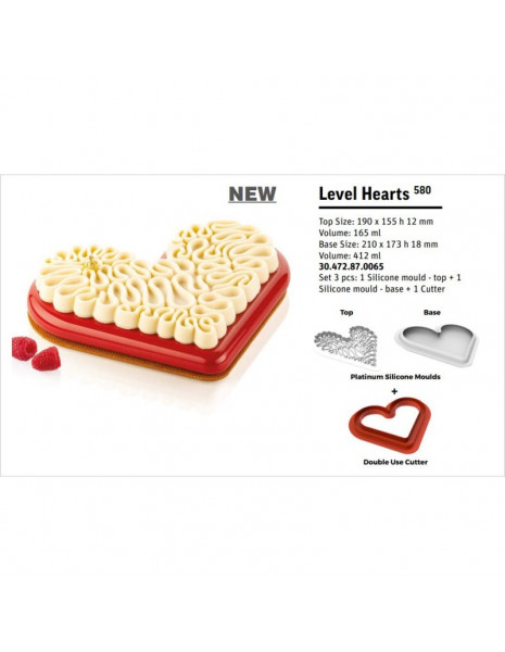 STAMPO LEVEL HESRTS 580+ 2 STAMPI IN...