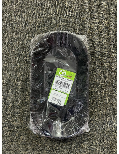 VASSOIO OVALE 2 MIS 24X13 NERO...