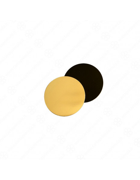 VASSOI - TONDI - diametro 32 - ORO-NERO