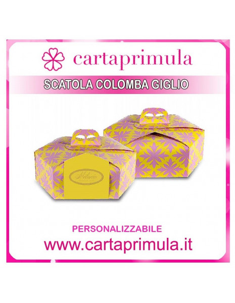 SCATOLA COLOMBA ESA GIGLIO...