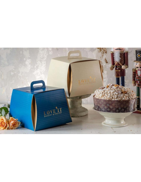 SCATOLA PANETTONE LINGOTTO BASSO...