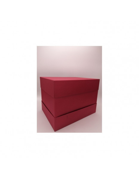 SCATOLA STRENNA 35,5X27XH26  ROSSA