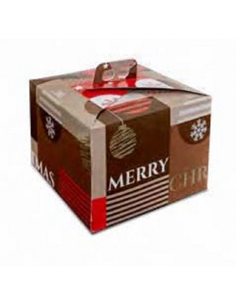 SCATOLA PANETTONE MERRY CHRISTMAS...