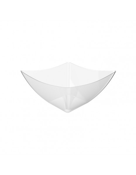 COPPETTA QUADRA CC.90 pz 25 TRASPARENTE
