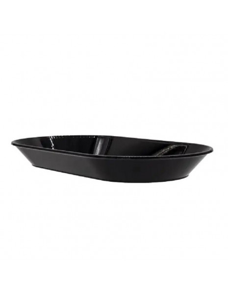 VASSOIO OVALE 2 MIS 24X13 NERO...