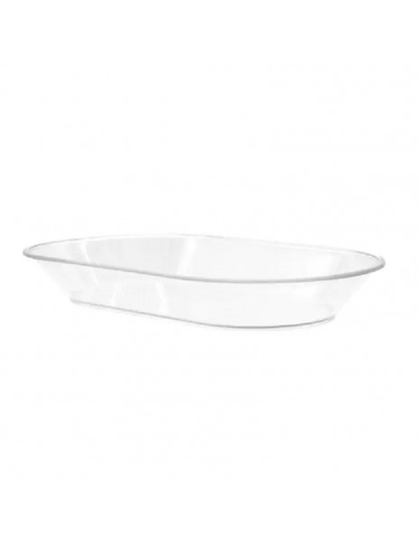 VASSOIO OVALE 3 MIS 30X16 TRASPARENTE...