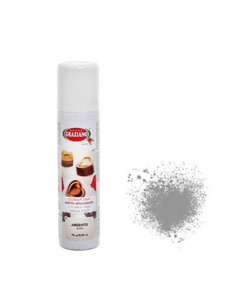 COLORANTE SPRAY ALIMENTARE METALLIZ....