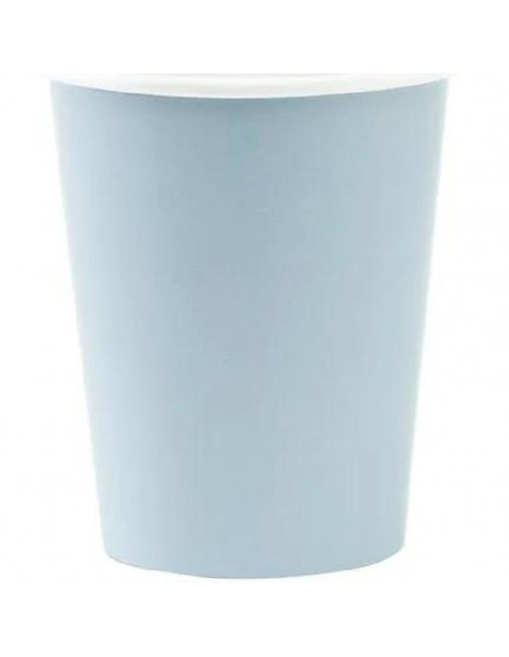 BICCHIERE CC250 AZZURRO+ PZ 8 COVER 