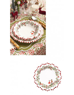 PIATTO FONDO PZ 8 CHRISTMAS...