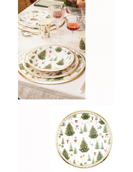 PIATTI CHRISTMAS FOREST CM27 PZ8