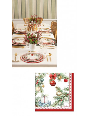 TOVAGLIOLI 33X33 CHRISTMAS...