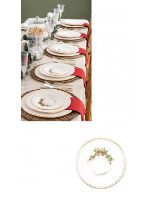 PIATTI CM 21 GOLD GARLAND PZ 8
