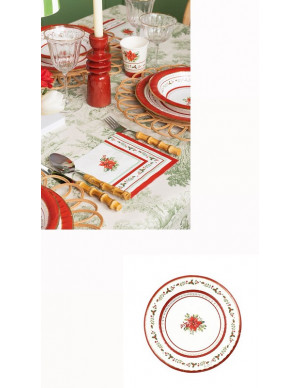 PIATTI CM21 RED ROYAL pz 8