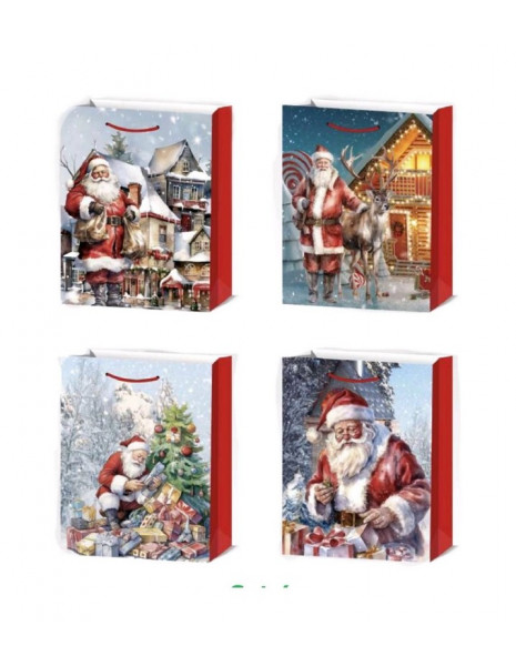 BUSTA NATALIZIA cm.18x10x23