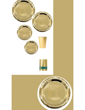 SOTTOPIATTI ORO METAL CM 32...