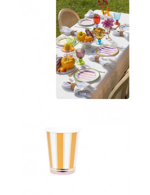 BICCHIERE cc250 RIGHE PZ 8