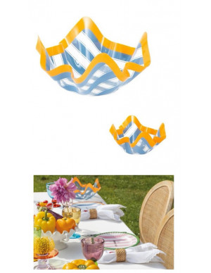 PORTA CONFETTI PET RIGHE...