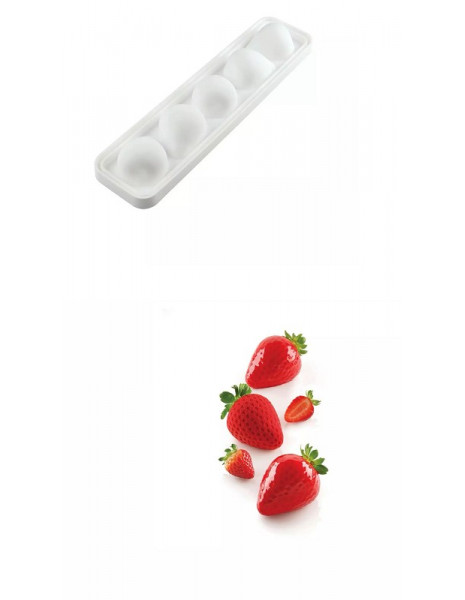 STAMPO IN SILICONE FRAGOLA 120...