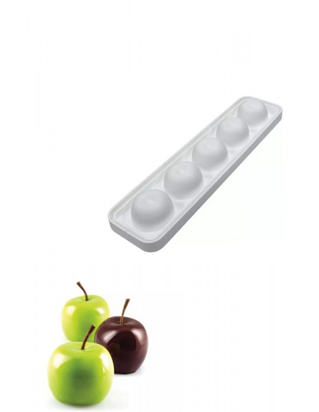 STAMPO IN SILICONE MELA,CILIEGIA &...