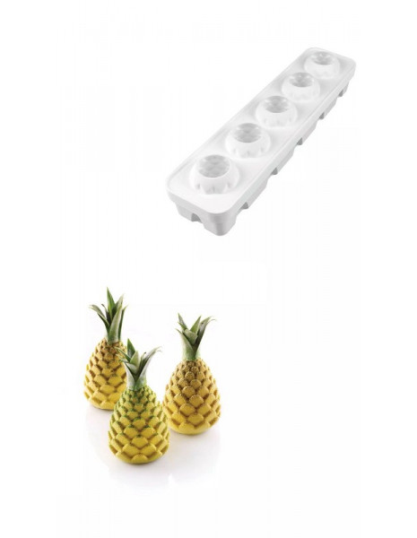 STAMPO IN SILICONE FORESTA & ANANAS...